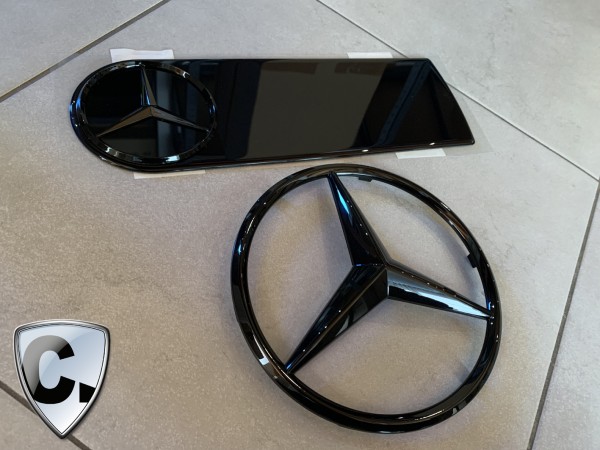 Umrüstsatz schwarze Sterne für die neue Mercedes G-Klasse W463 ab 2018