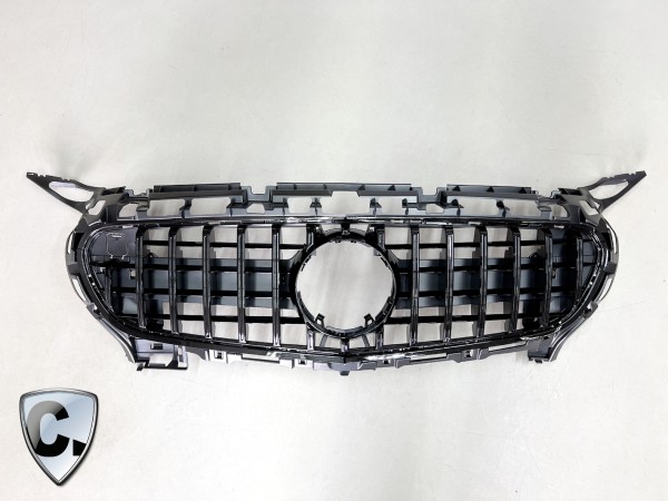 Radiator grille Panamericana Style black for Mercedes AMG GT C190 pre-facelift