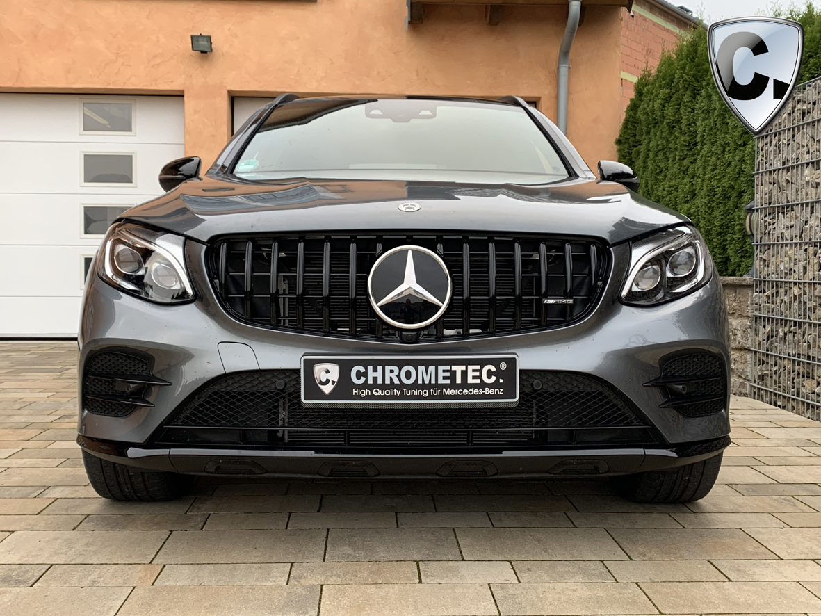 Mercedes GLC SUV and Coupe Tuning with a Panamericana Style Grill