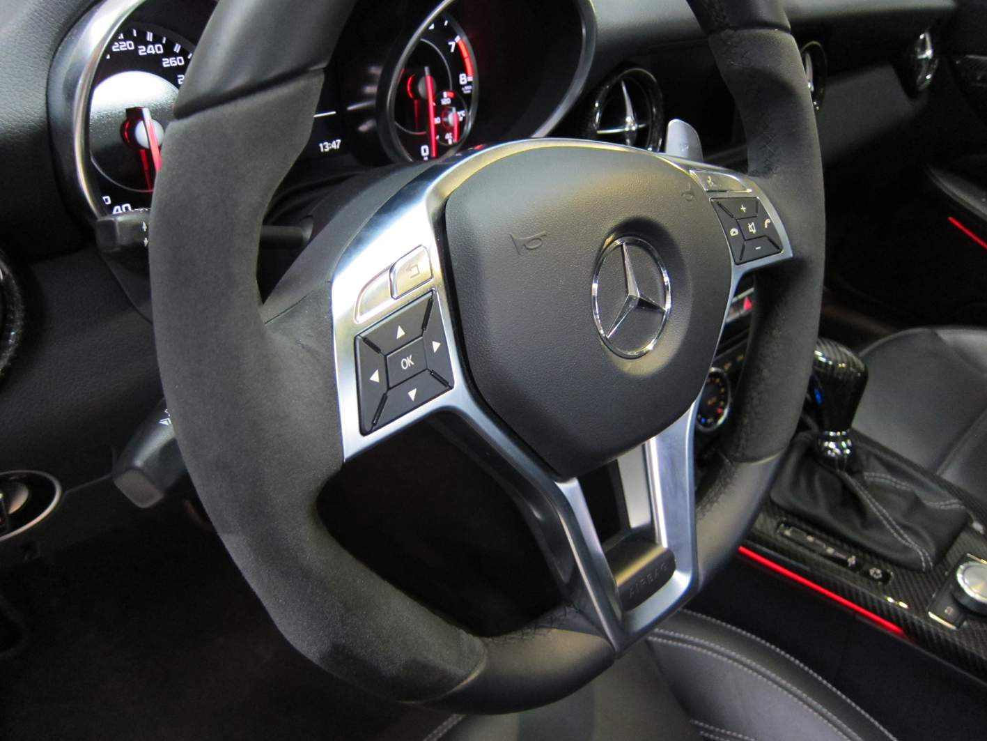Mercedes SLK 172 Tuning with a AMG Steering Wheel from Chrometec