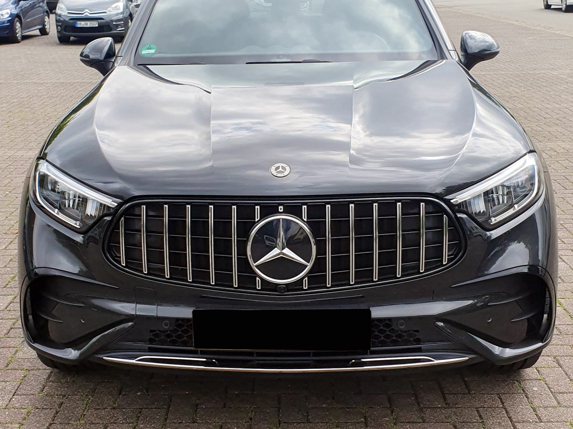 GLC W254 Panamericana Style Grille and AMG logo