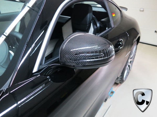 Carbon Side Mirror Covers Mercedes AMG GT Coupe and Roadster