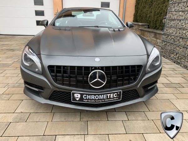 Grille Panamericana Style black for Mercedes SL R231 pre-facelift
