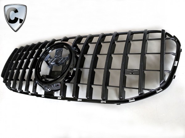 Grille Panamericana Style black for Mercedes GLS X167